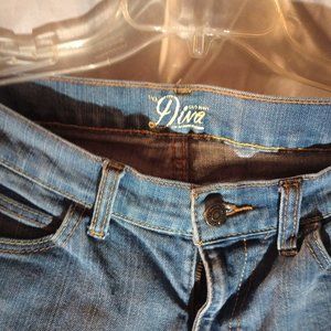 Old Navy diva blue jeans